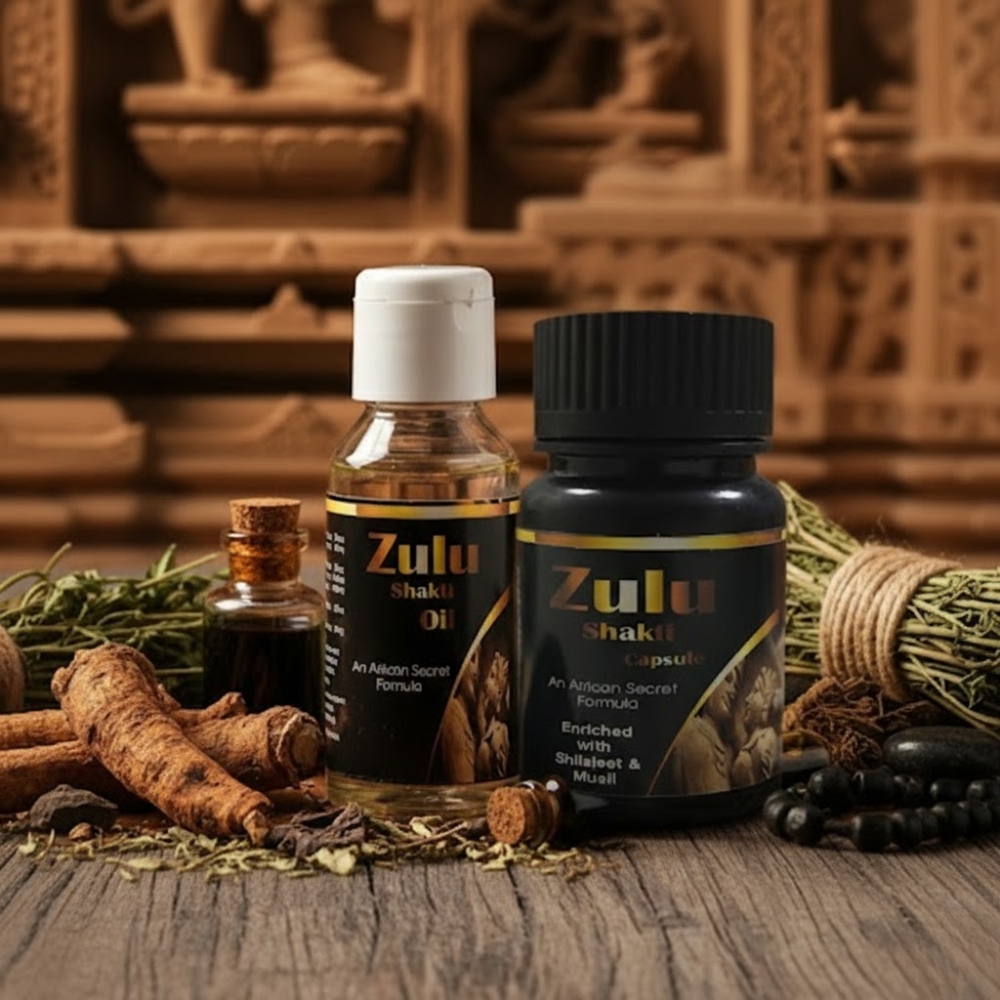Zulu Shakti Capsules (सेक्स पावर बढ़ाने की दवा) – Ayurvedic Medicine for Strength, Stamina & Male Performance.